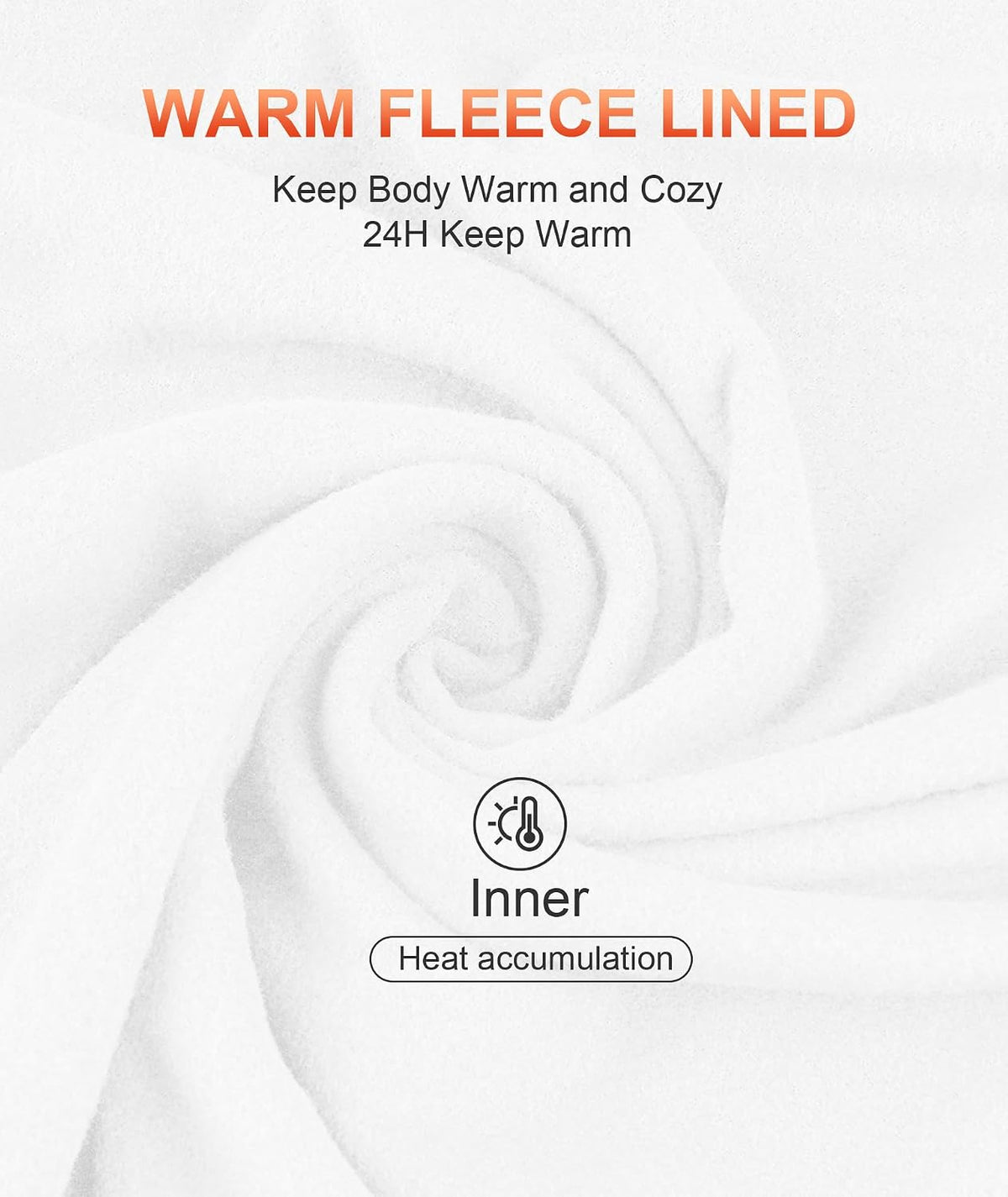 BESTENA Mens Thermal Underwear Long Johns Fleece Lined Base Layer Shirt Top