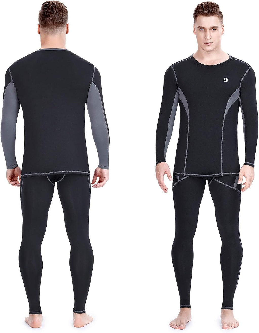 Men's Thermal Underwear Performance Tactical Sports Shapewear Thermal Set