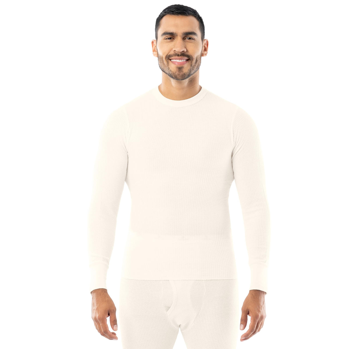 Indera Men's Traditional Waffle Thermal Underwear Long Sleeve Shirt