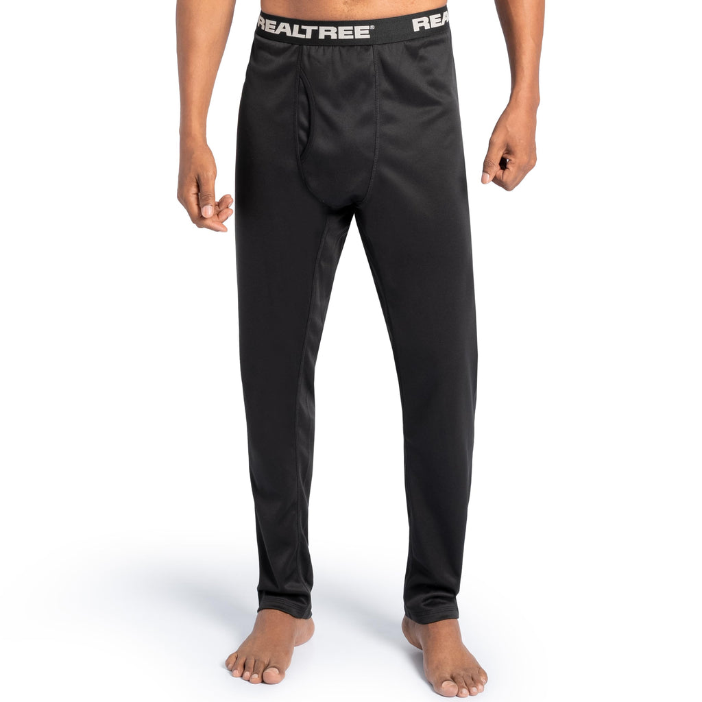 Realtree Men's Heavyweight Fleece Thermal Underwear Long Johns Bottom