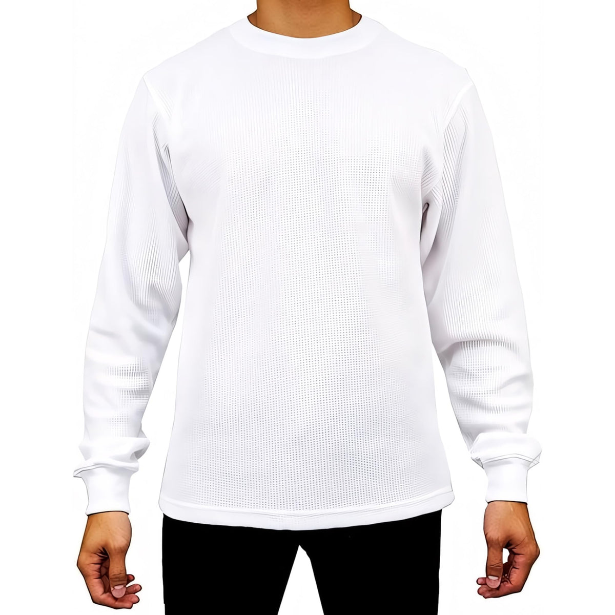 Access Men's Heavyweight Thermal Crew Neck Top