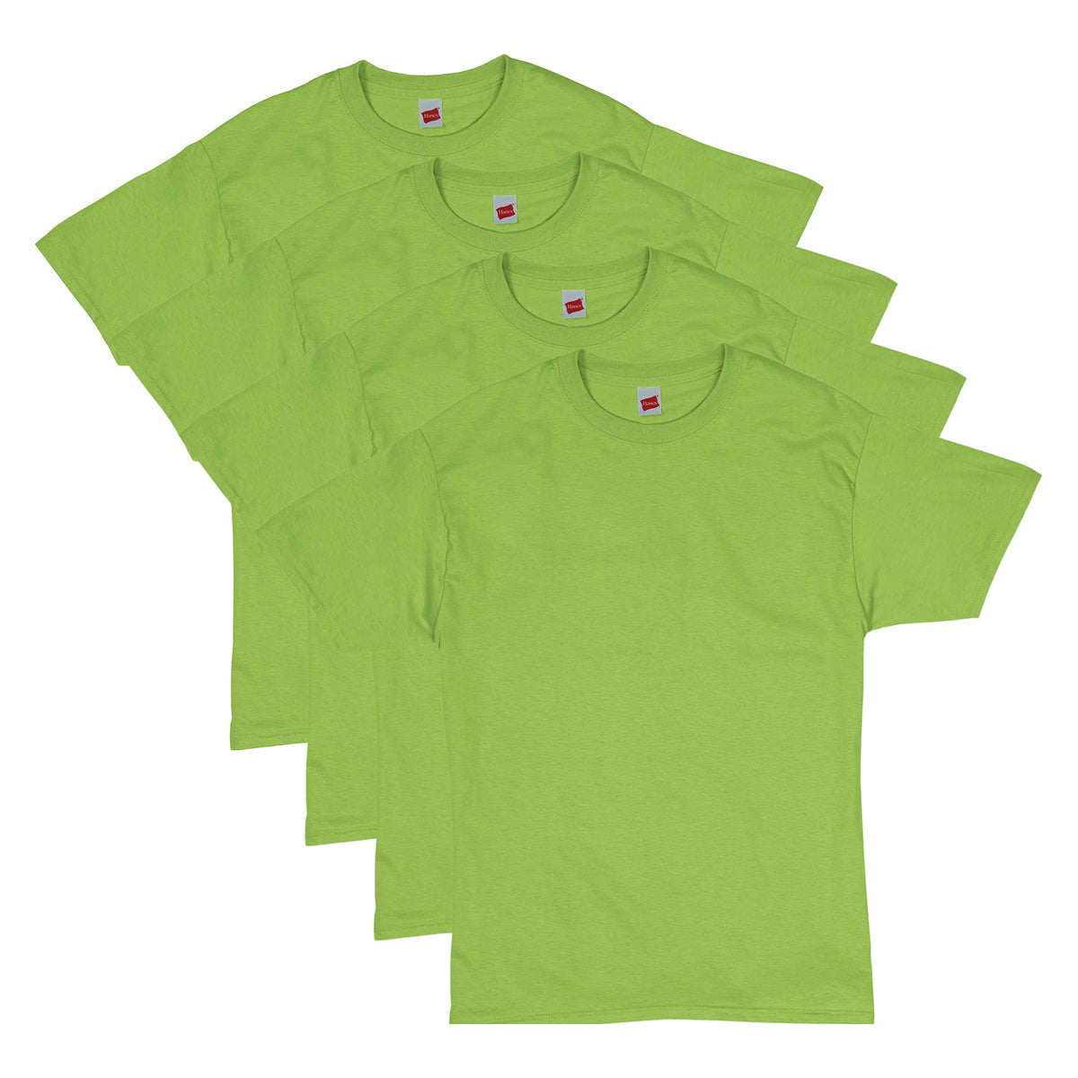 Hanes Men's T-Shirt Pack - 4 or 6 Pack - Essential-T Crewneck Cotton T-Shirts - Everyday Men's Clothing - Big & Tall