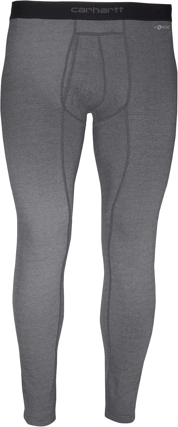 Carhartt Men's Force Heavyweight Heathered Knit Base Layer Pant