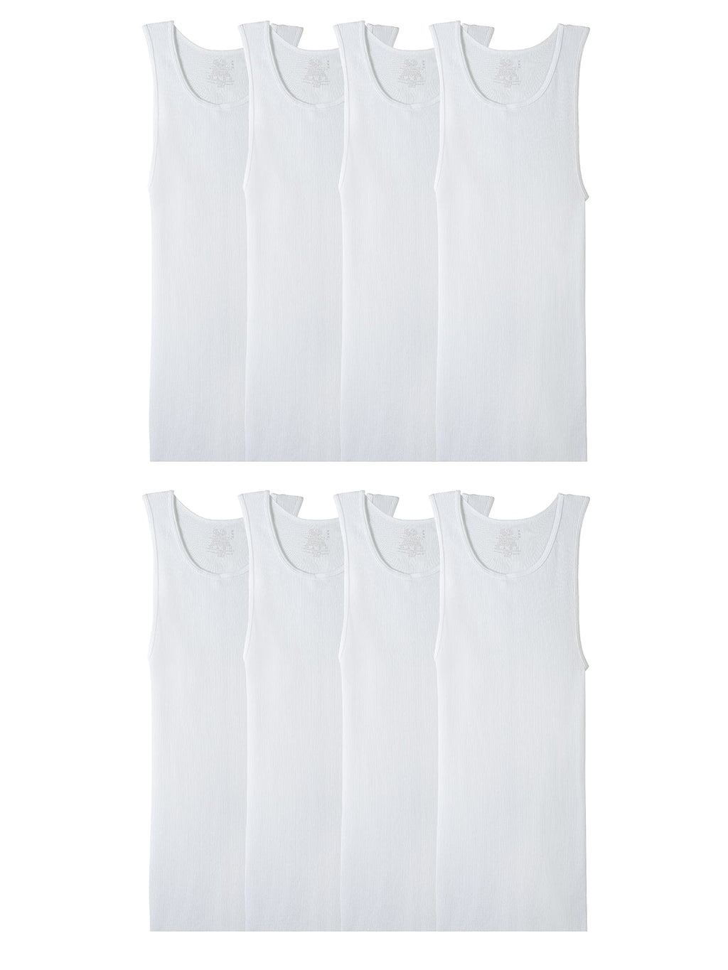 Fruit of the Loom Men's Sleeveless Tag Free Moisture Wicking Tank A-Shirt
