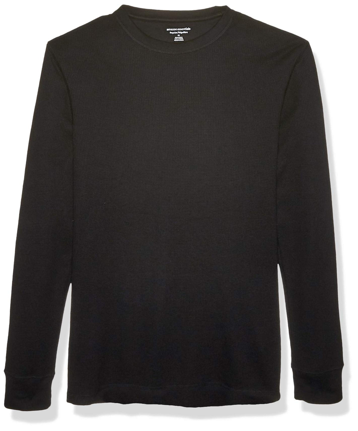 Amazon Essentials Men's Long Sleeve Slim-Fit Waffle Thermal Shirt with Ribbed Trim