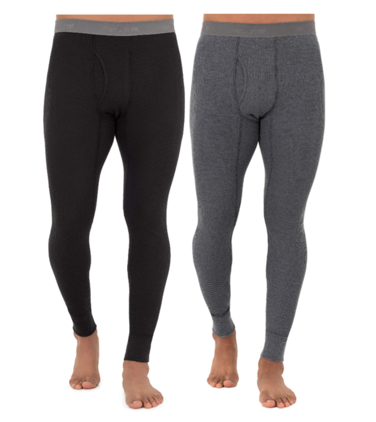Fruit of The Loom Mens Premium Waffle Thermal Underwear Long Johns Bottom