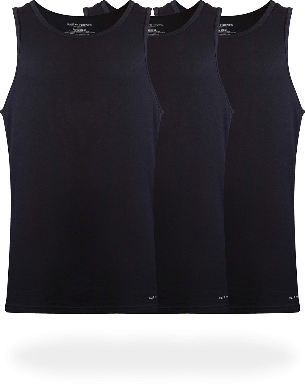 Pair of Thieves Men Super Soft Tank Top | Undershirt for Men | Soft, Breathable, Cotton Blend Fabric | Layering & Daily Wear