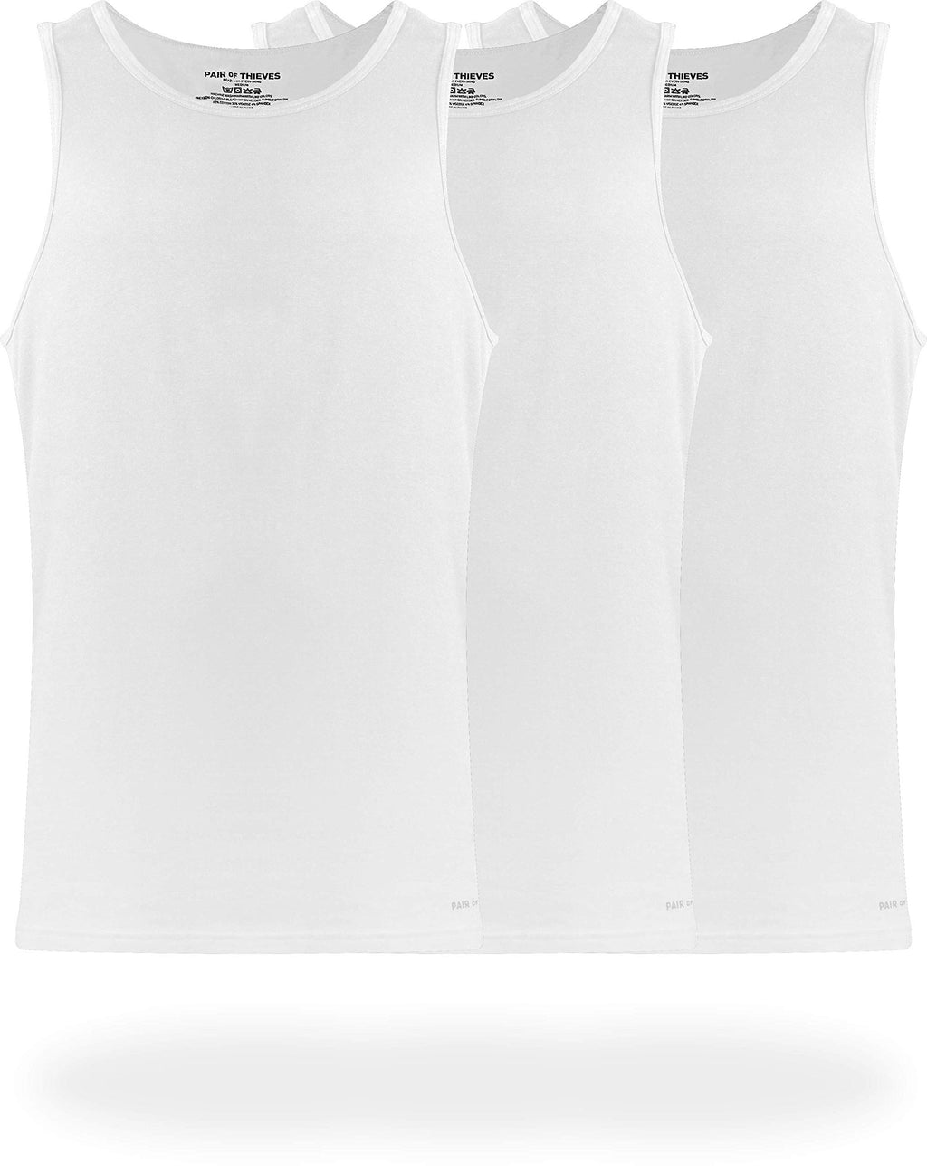 Pair of Thieves Men Super Soft Tank Top | Undershirt for Men | Soft, Breathable, Cotton Blend Fabric | Layering & Daily Wear