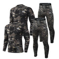 MEETYOO Thermal Underwear for Men,Men's Base Layer,2 Sets Long Johns Lined with Hunting Gear