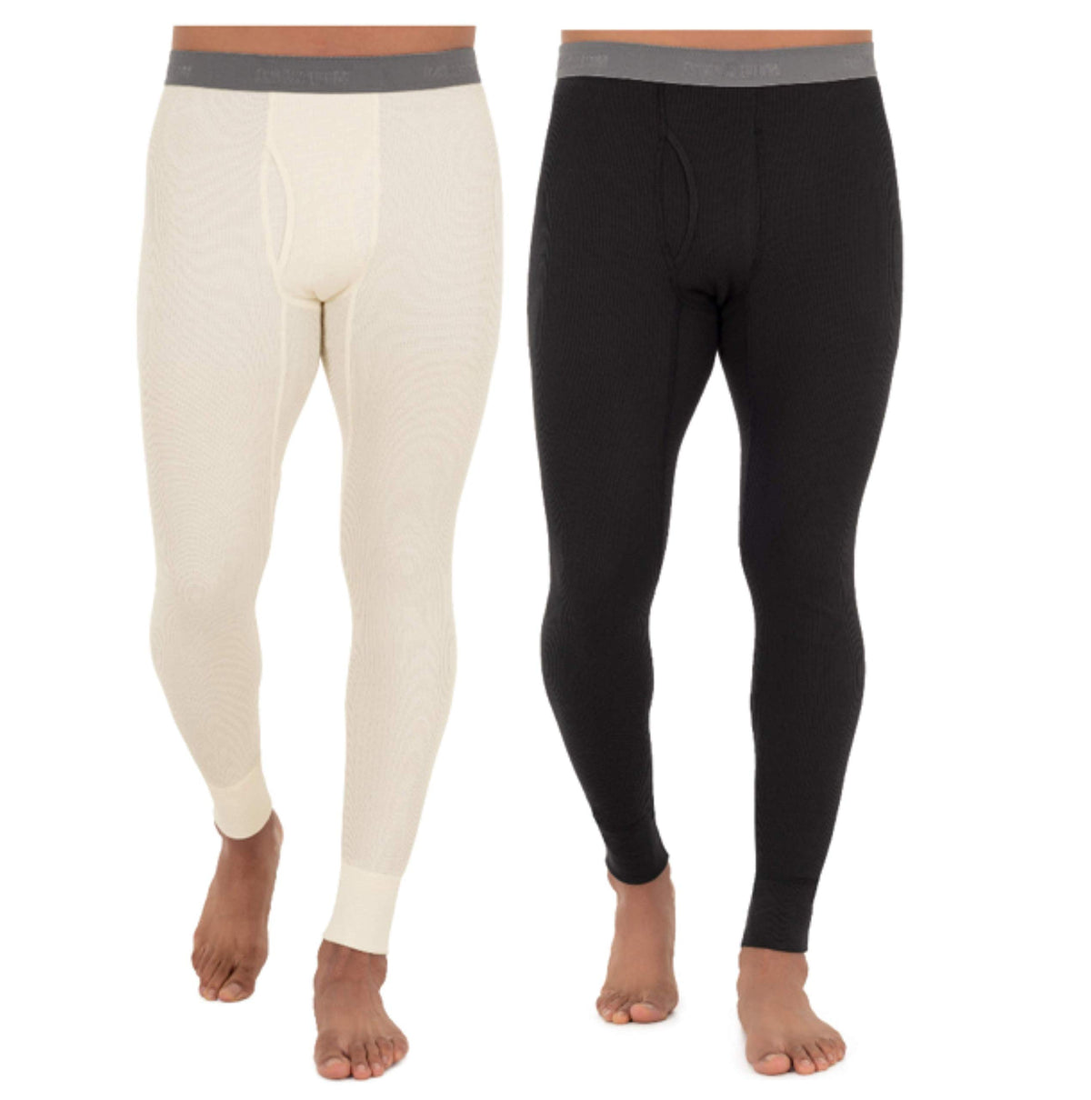Fruit of the Loom Men's Classic Midweight Waffle Thermal Underwear Bottoms