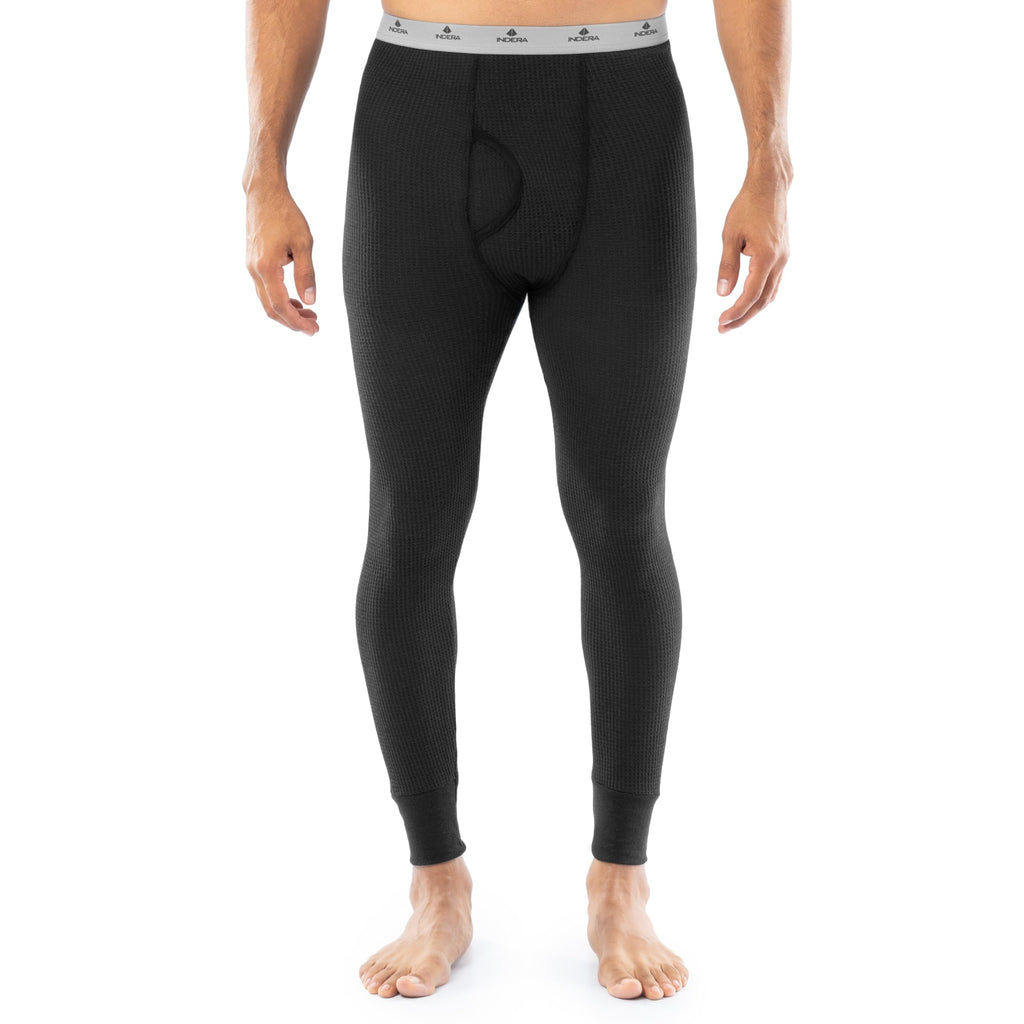 Indera Men's Traditional Waffle Thermal Long Johns Underwear