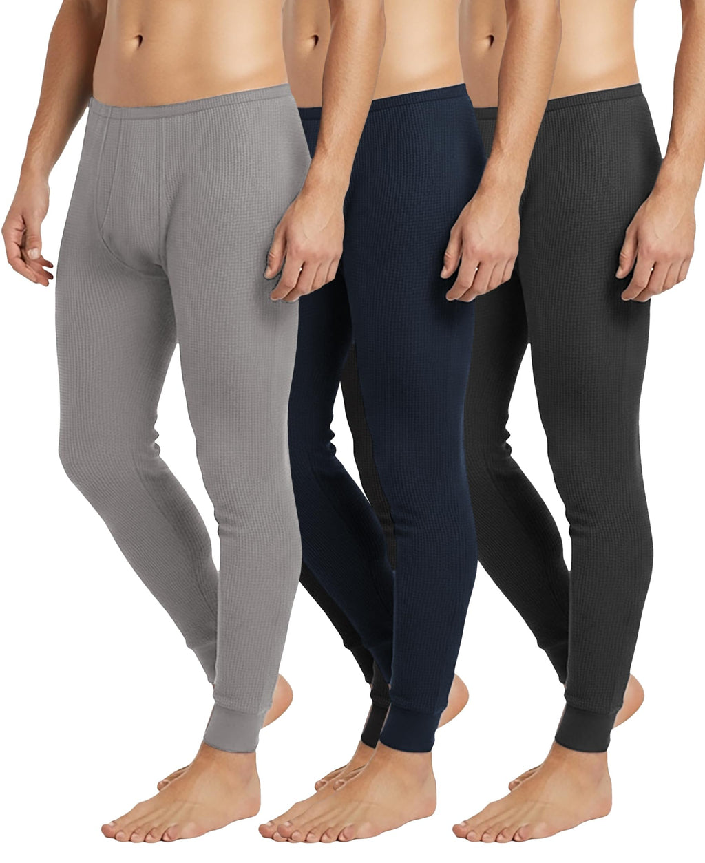 Andrew Scott Men's Traditional Waffle Thermal Underwear Bottoms