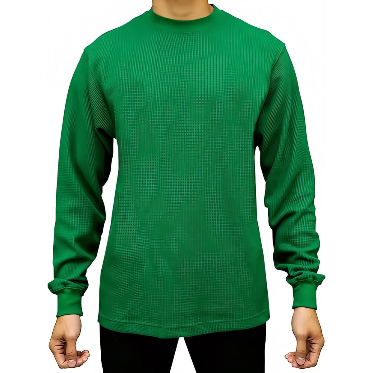 Access Men's Heavyweight Thermal Crew Neck Top
