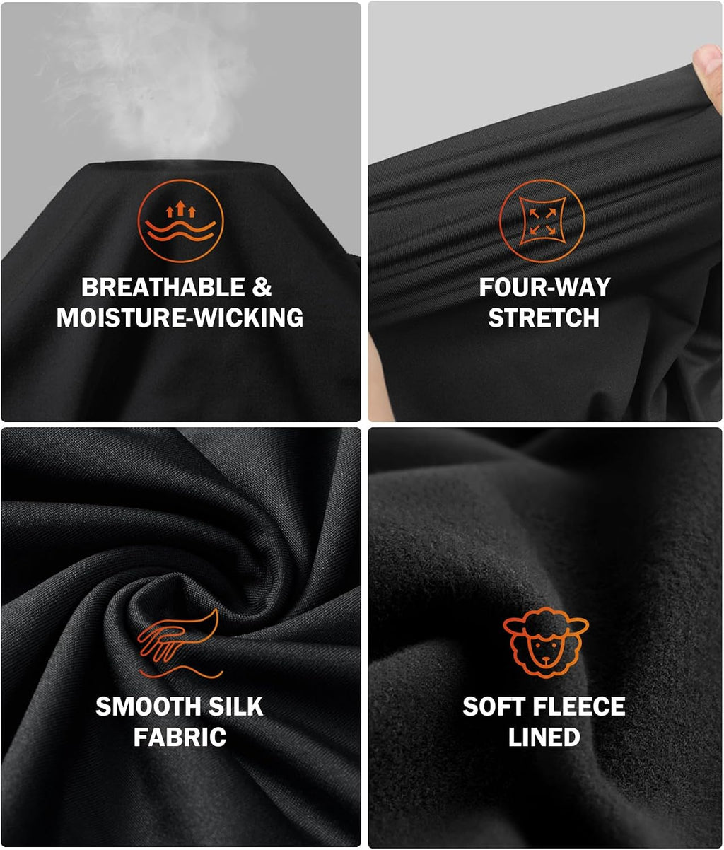 Men's Thermal Underwear Long Johns Cold Weather Base Layer Bottoms