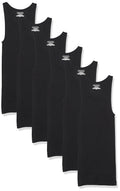 Amazon Essentials Men's Lightweight Breathable Cotton Slim Fit Tank Undershirts, Pack of 6