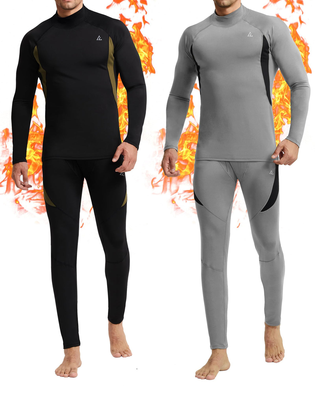 Mens Thermal Underwear Long Johns Base Layer Set Cold Weather 1/2/3 Pack