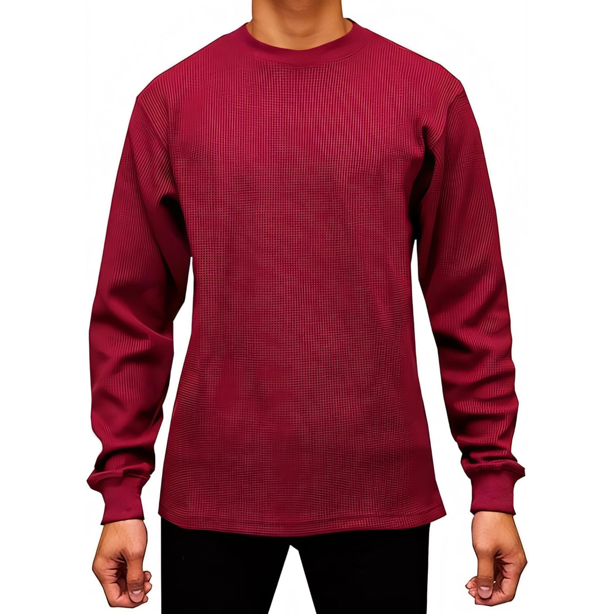 Access Men's Heavyweight Thermal Crew Neck Top