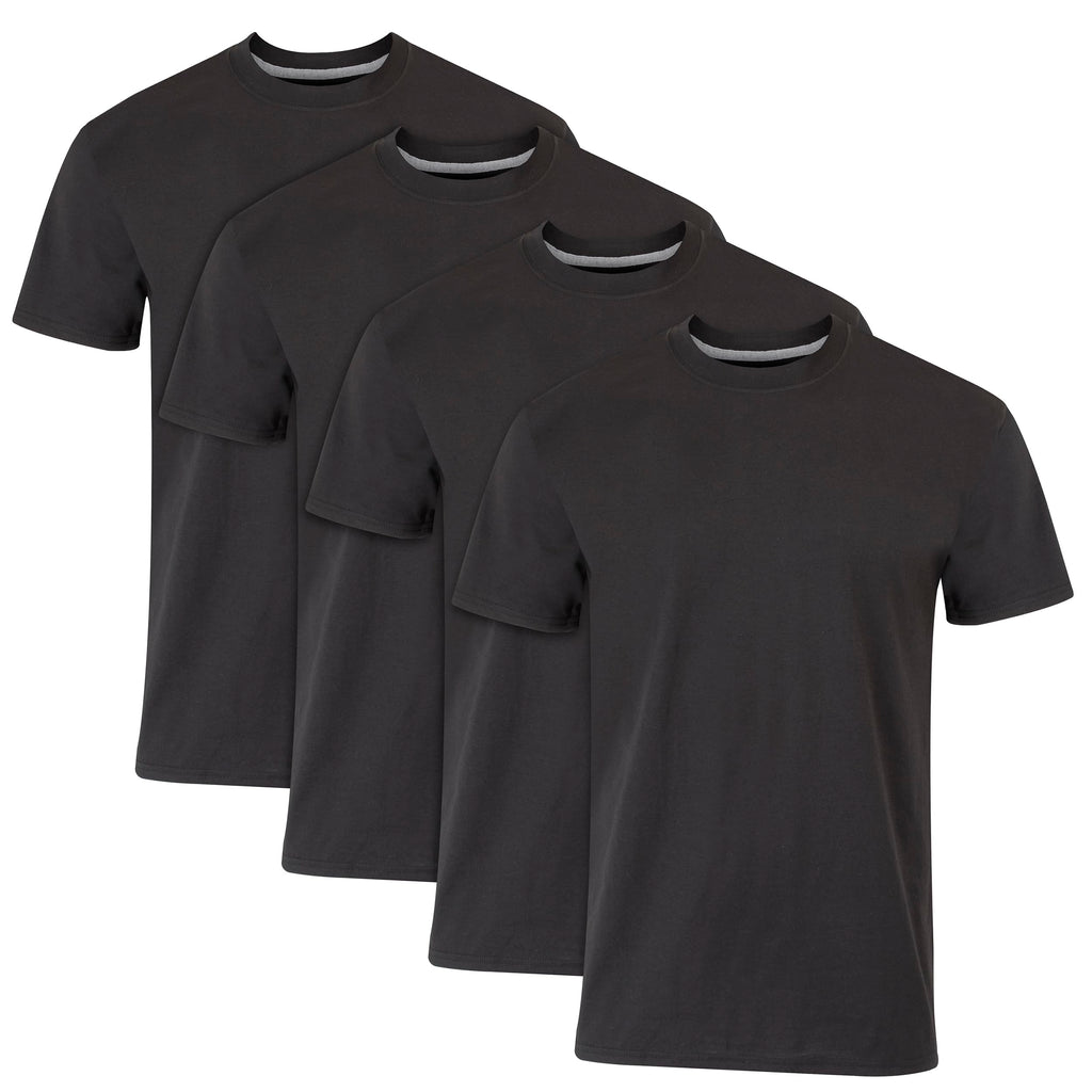 Hanes Men's Ultimate Undershirt ComfortBlend Slim Fit Tees for Men, Moisture-Wicking