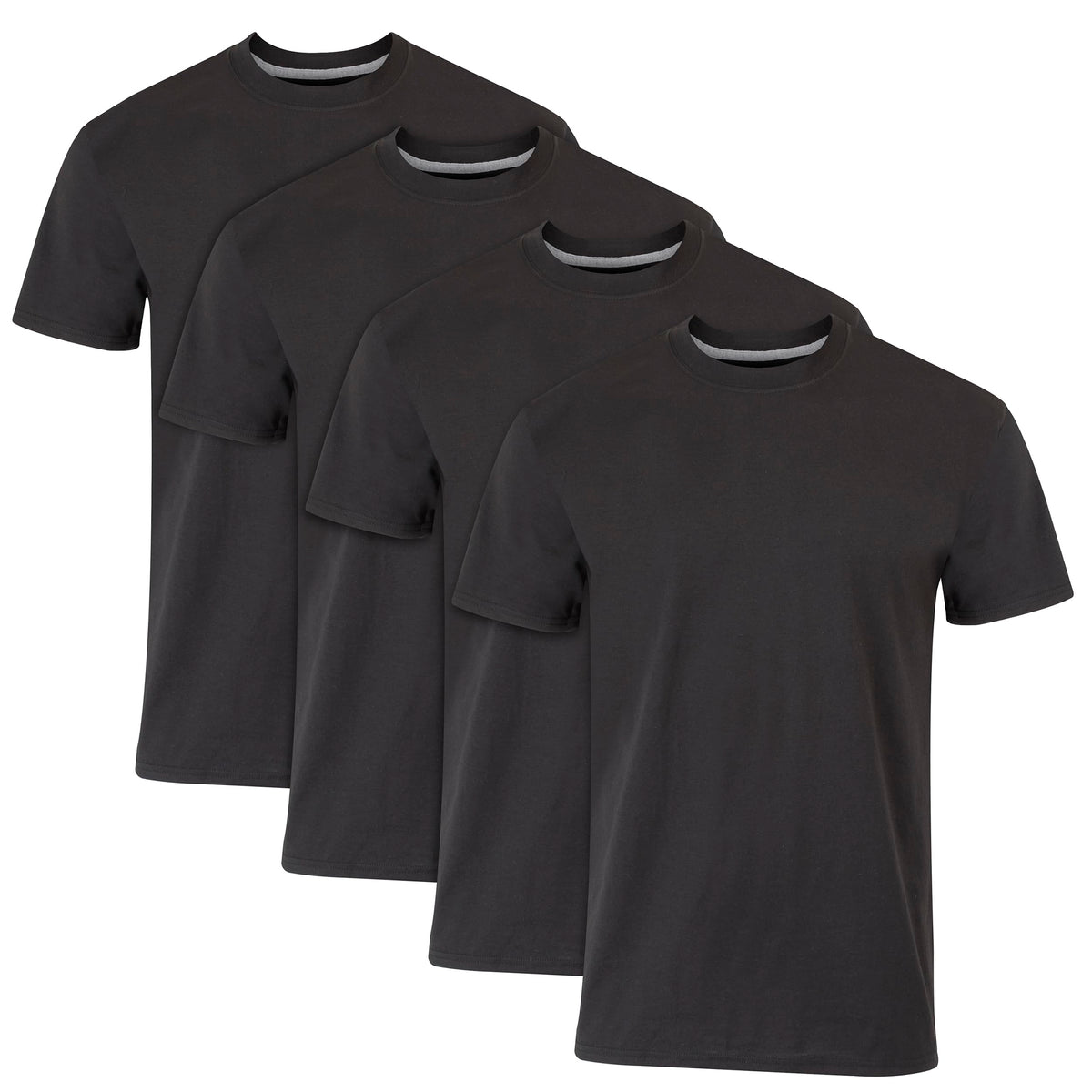 Hanes Men's Ultimate Undershirt ComfortBlend Slim Fit Tees for Men, Moisture-Wicking
