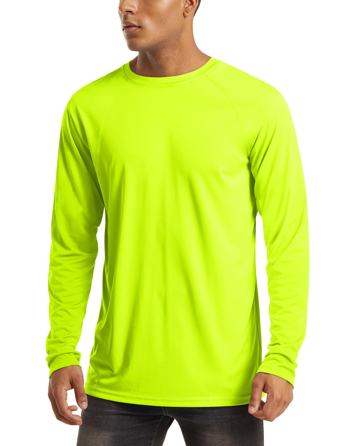 MAGCOMSEN Men's Long Sleeve Shirts UPF 50+ UV Sun Protection Athletic Shirts for Hiking Running Workout Rash Guard