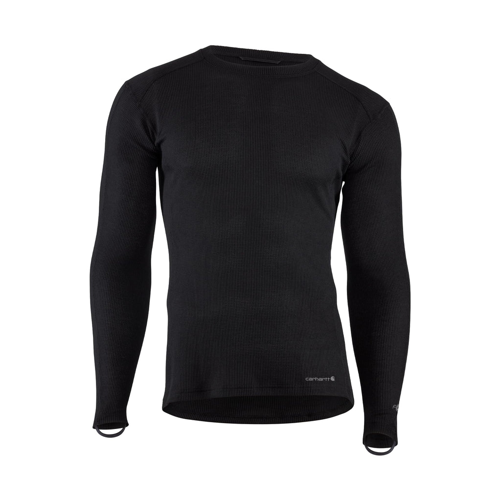 Carhartt Men's Force Midweight Waffle Base Layer Crewneck Top