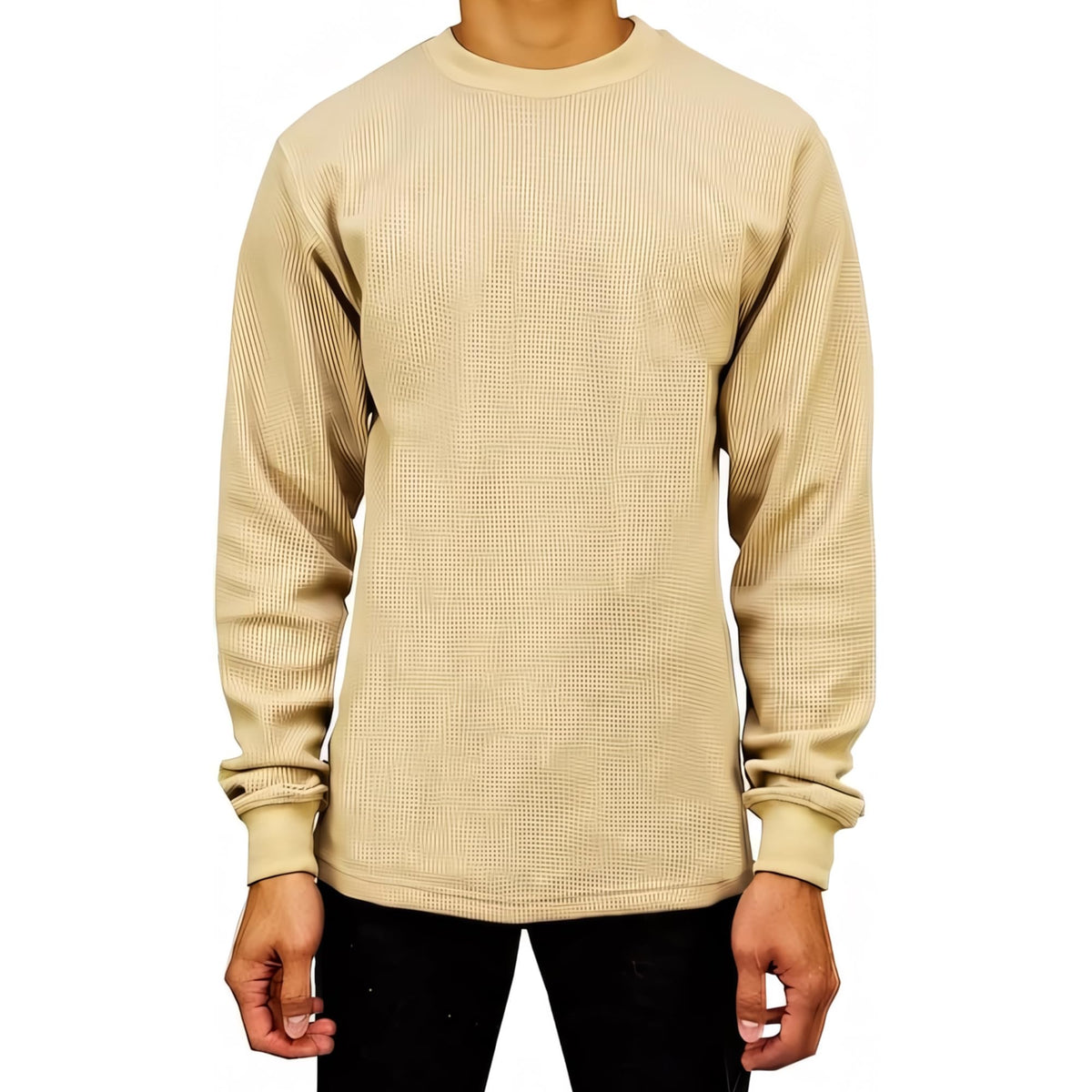 Access Men's Heavyweight Thermal Crew Neck Top