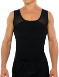 Esteem Apparel Original Men's Chest Compression Shirt to Hide Gynecomastia Moobs Shapewear