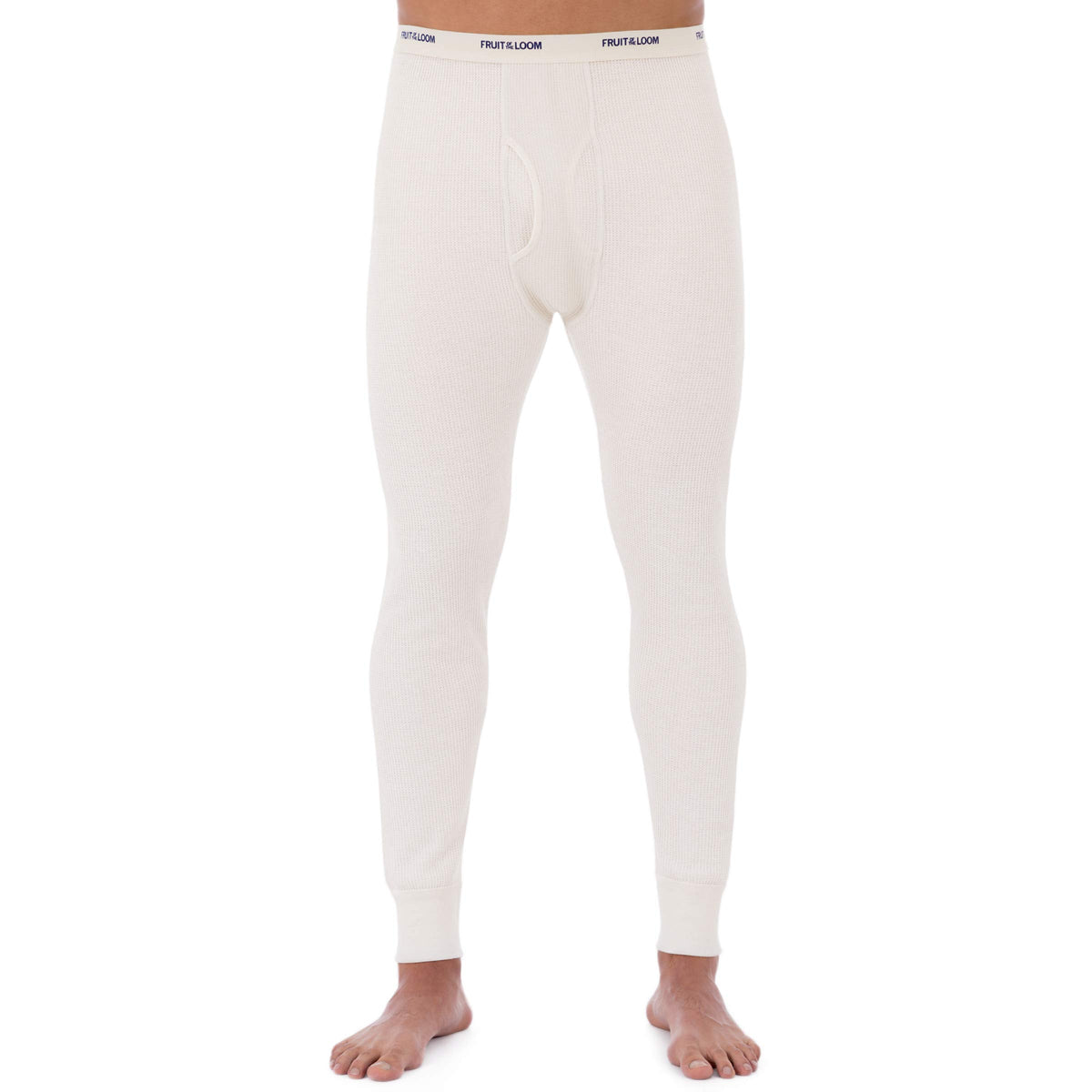 Fruit of the Loom Men's Classic Midweight Waffle Thermal Underwear Bottoms