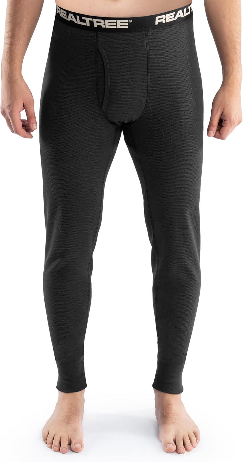 Realtree Men's Heavyweight Thermal Long Johns Underwear Bottom