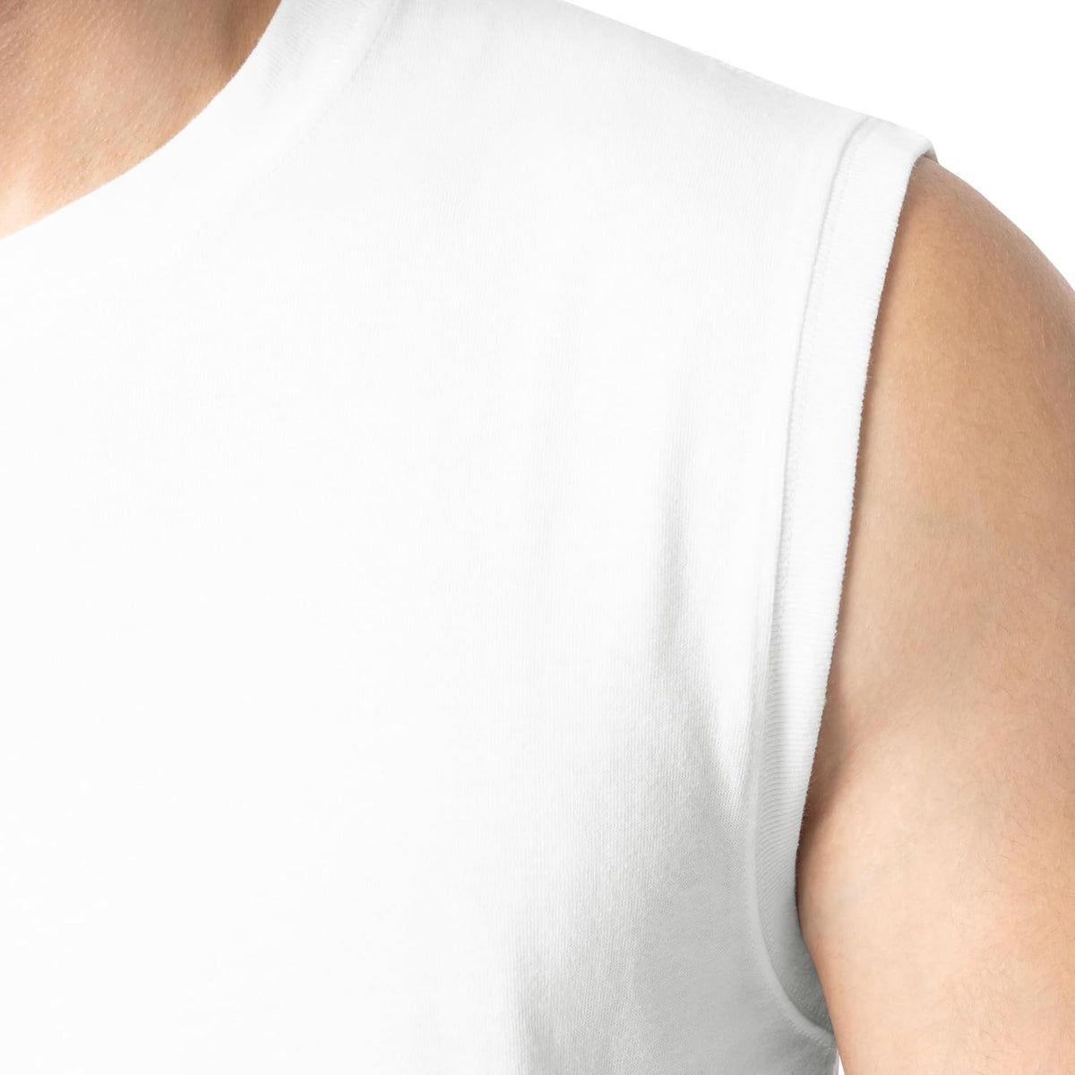 Fruit of the Loom Men's Eversoft Cotton Sleeveless T Shirts, Breathable & Moisture Wicking with Odor Control, Sizes S-4X