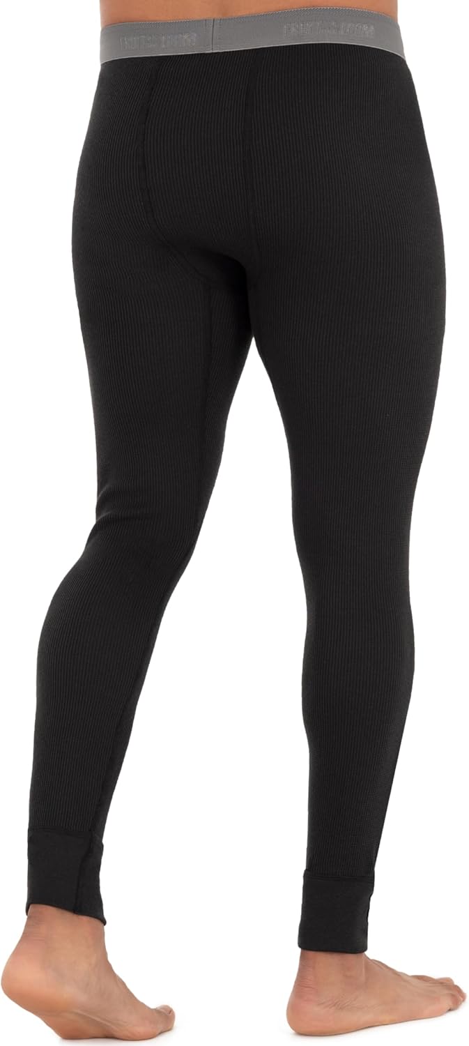 Fruit of The Loom Mens Premium Waffle Thermal Underwear Long Johns Bottom