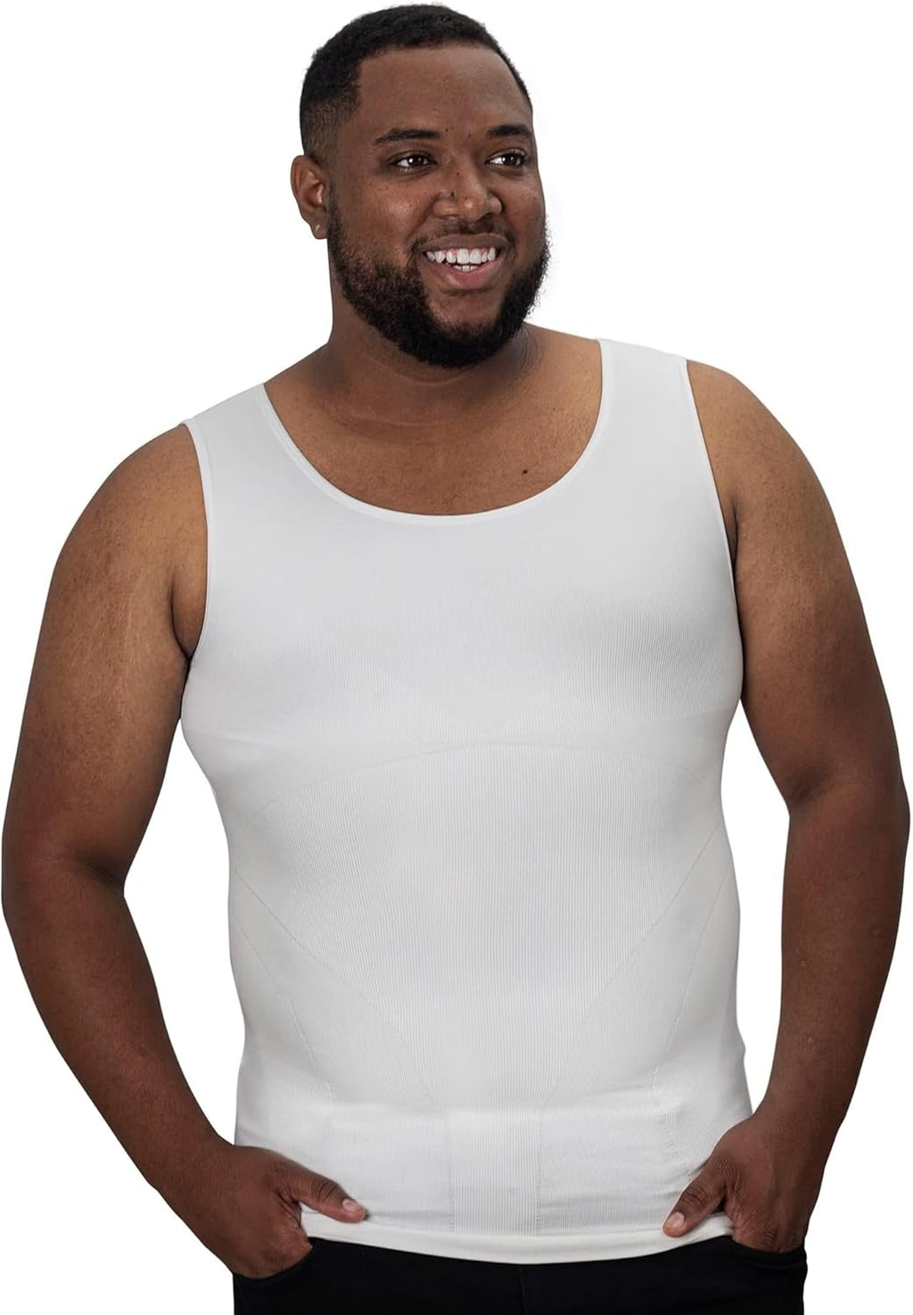 QORE LOGIQ Gynecomastia Compression Shirts for Men