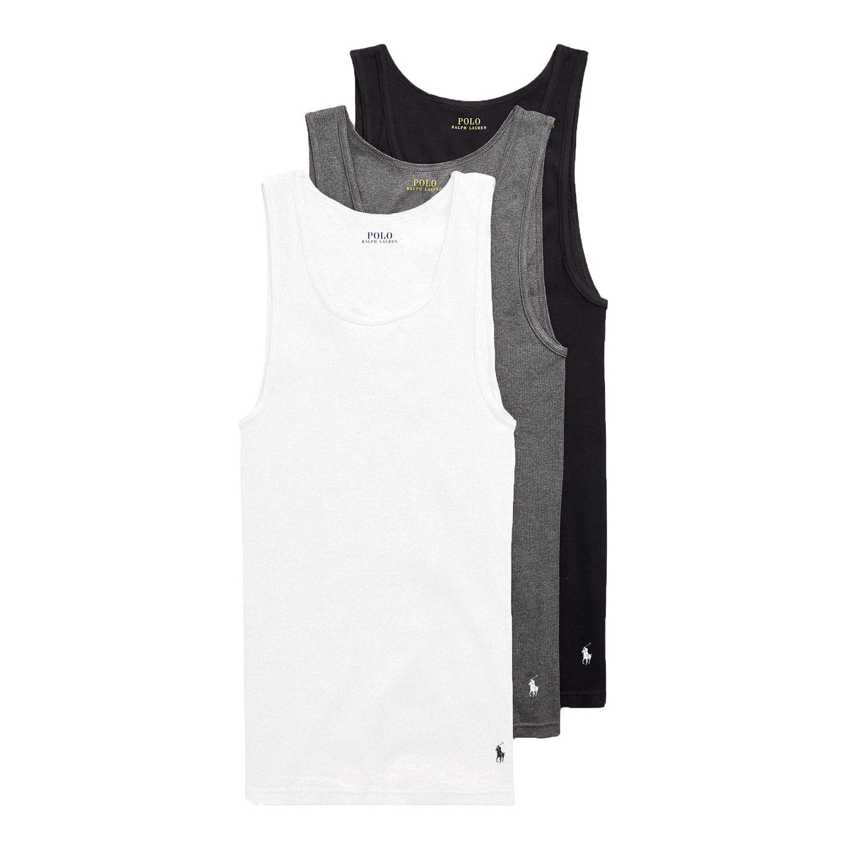 Polo Ralph Lauren Men's Classic Fit Cotton Tanks 3-Packs