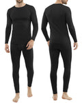 4-Way Stretch Men's Thermal Underwear Set Soft Long Johns Base Layer