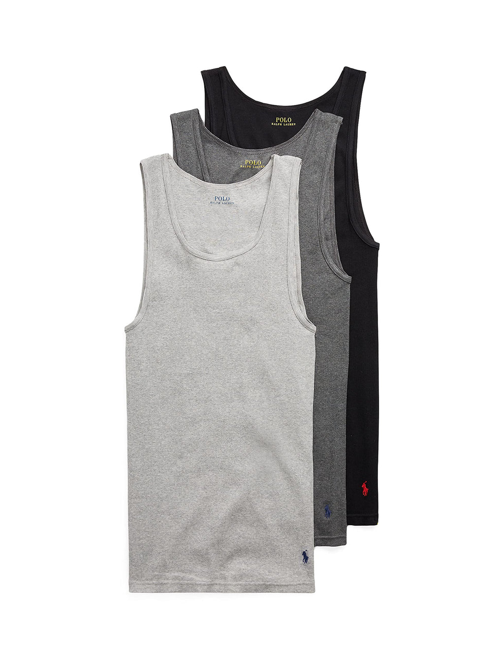 Polo Ralph Lauren Men's Classic Fit Cotton Tanks 3-Packs