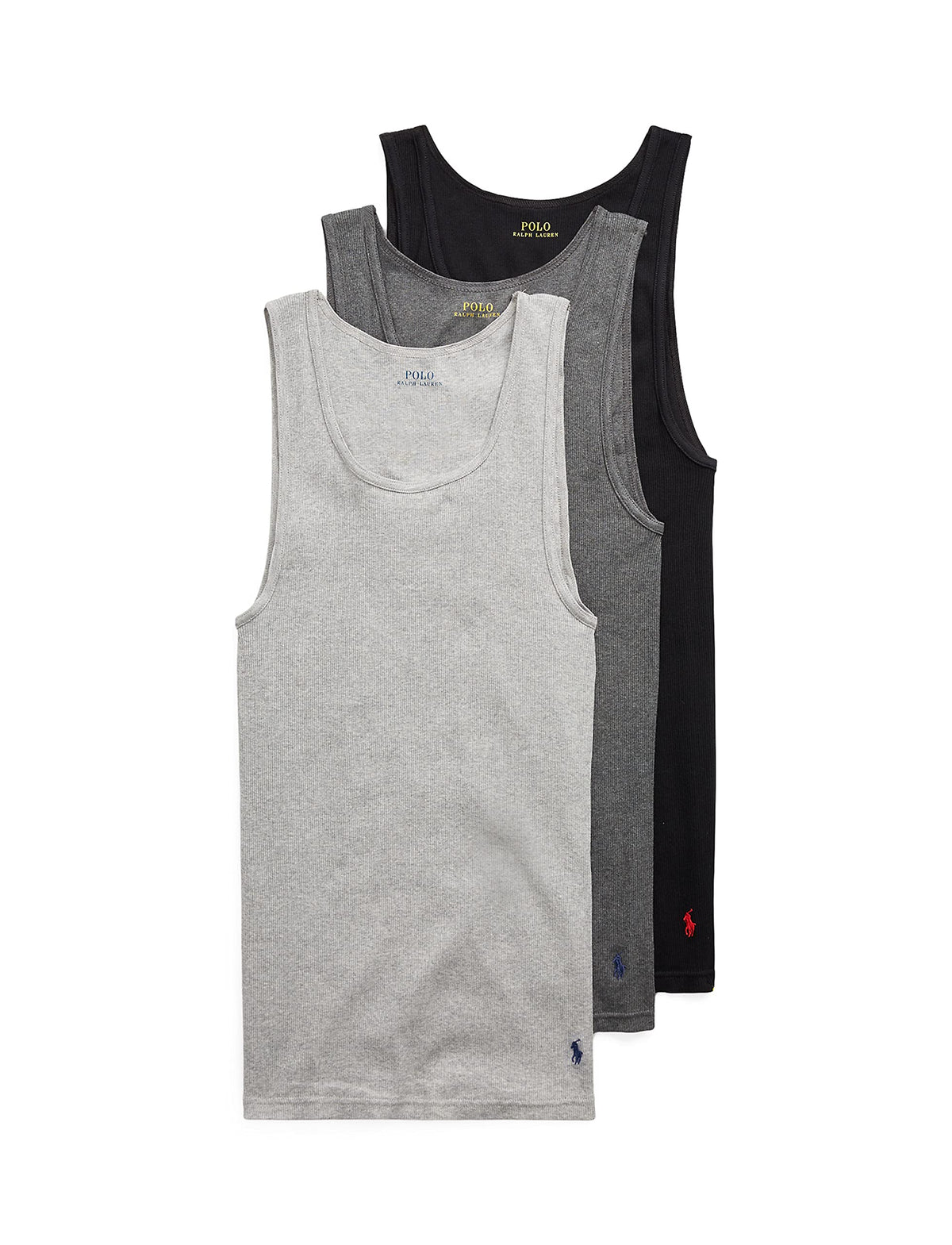 Polo Ralph Lauren Men's Classic Fit Cotton Tanks 3-Packs