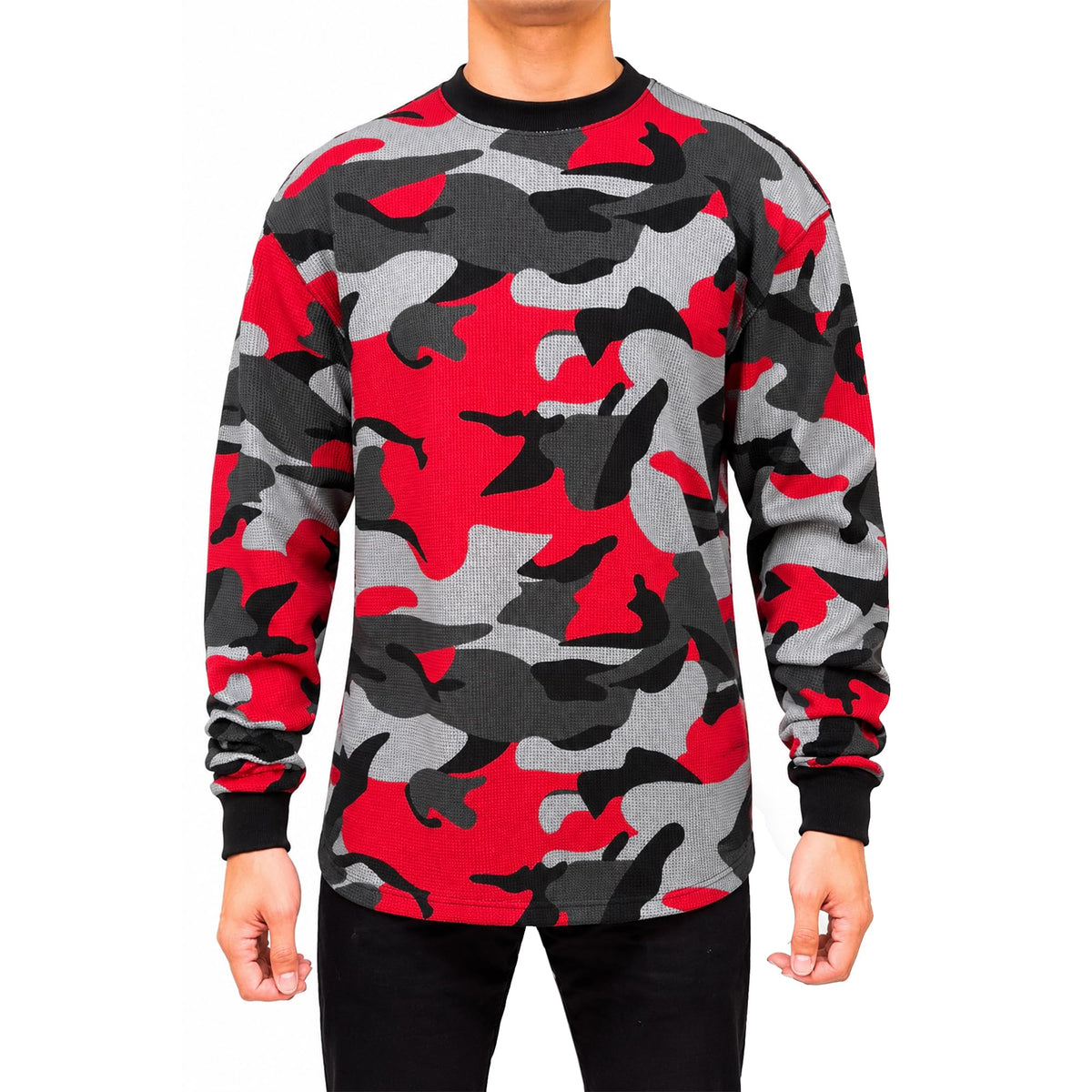 Access Men's Heavyweight Thermal Crew Neck Top