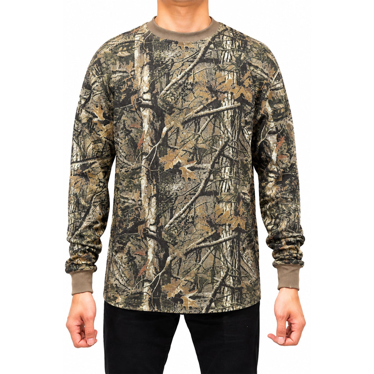 Access Men's Heavyweight Thermal Crew Neck Top