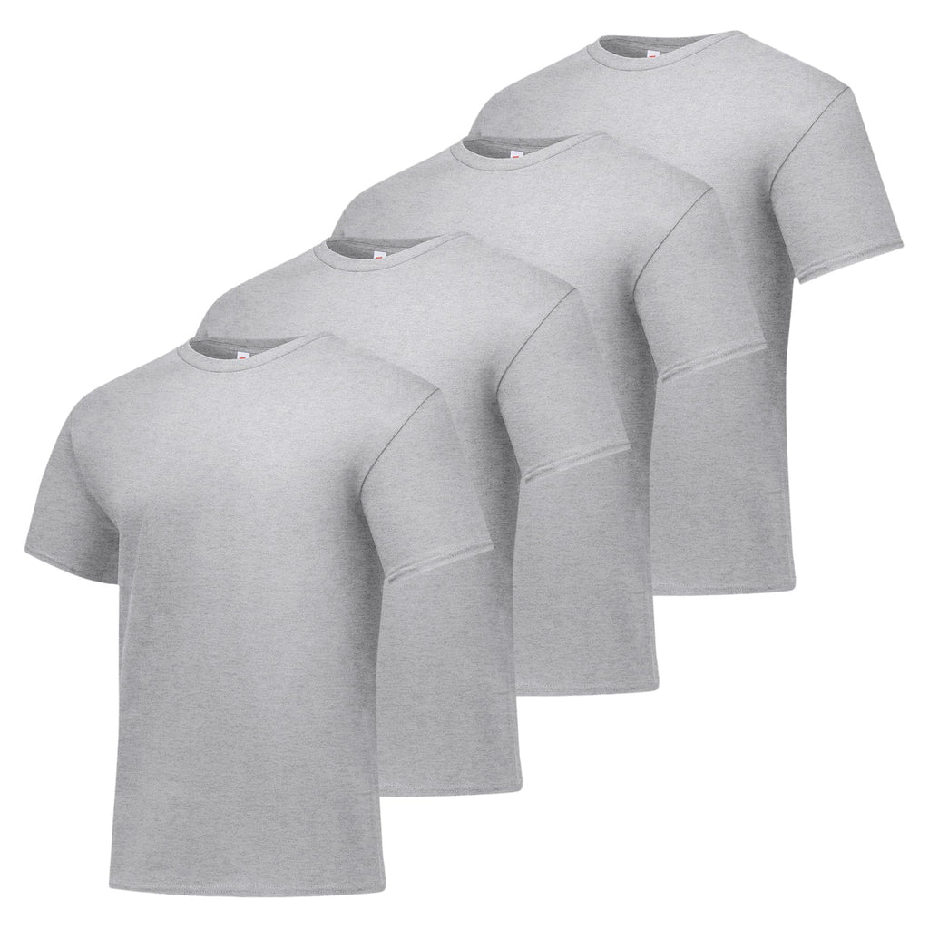 Hanes Men's T-Shirt Pack - 4 or 6 Pack - Essential-T Crewneck Cotton T-Shirts - Everyday Men's Clothing - Big & Tall