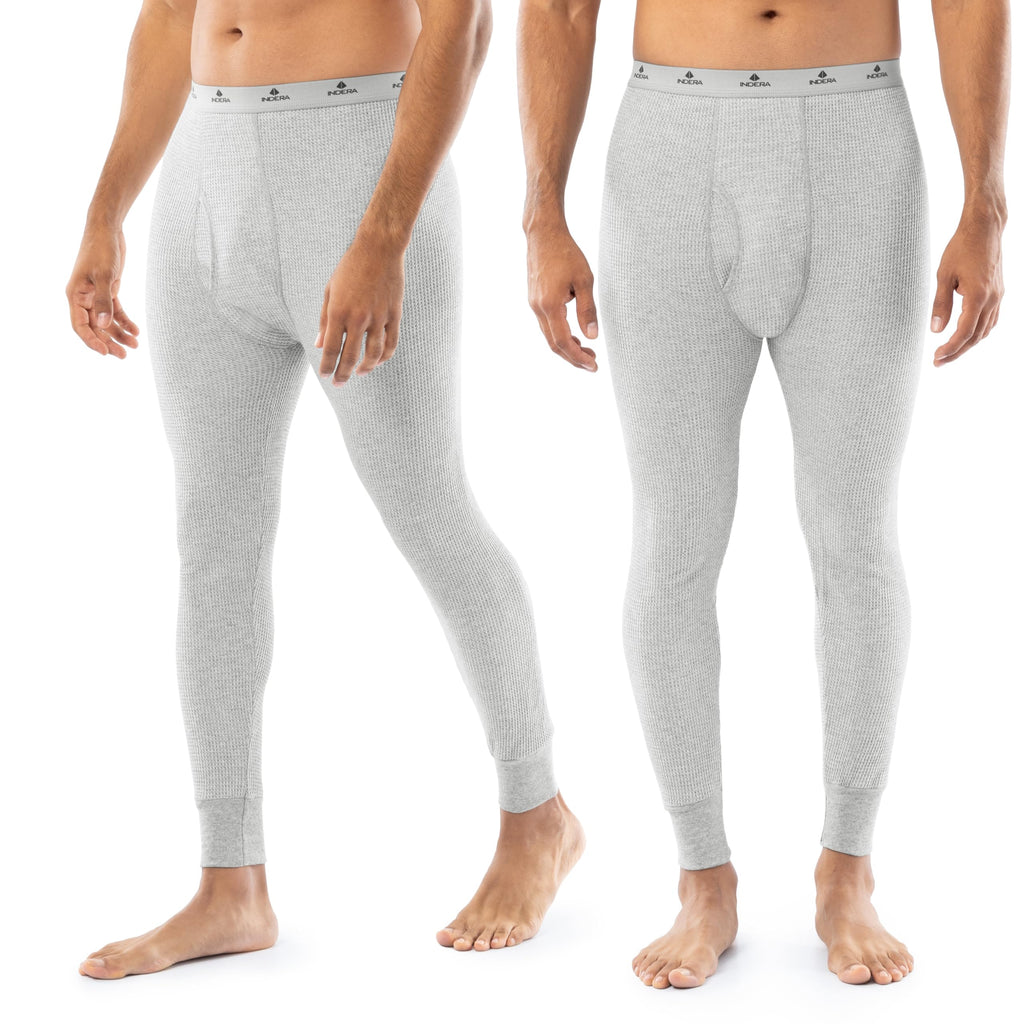 Indera Men's Traditional Waffle Thermal Long Johns Underwear