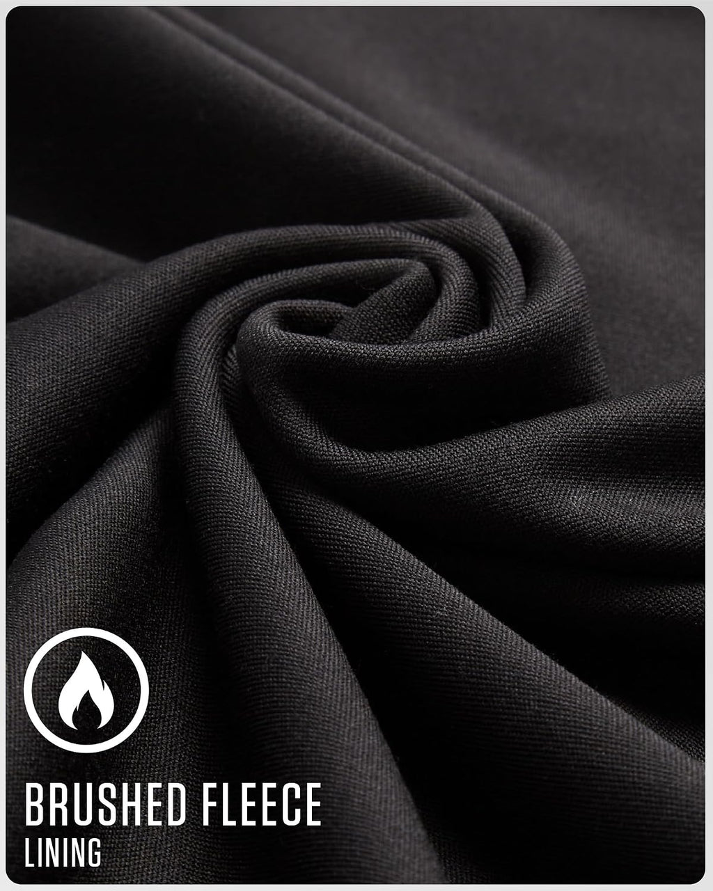 Spyder Mens Thermal Underwear Set - 2-Piece Fleece Lined Stretch Soft