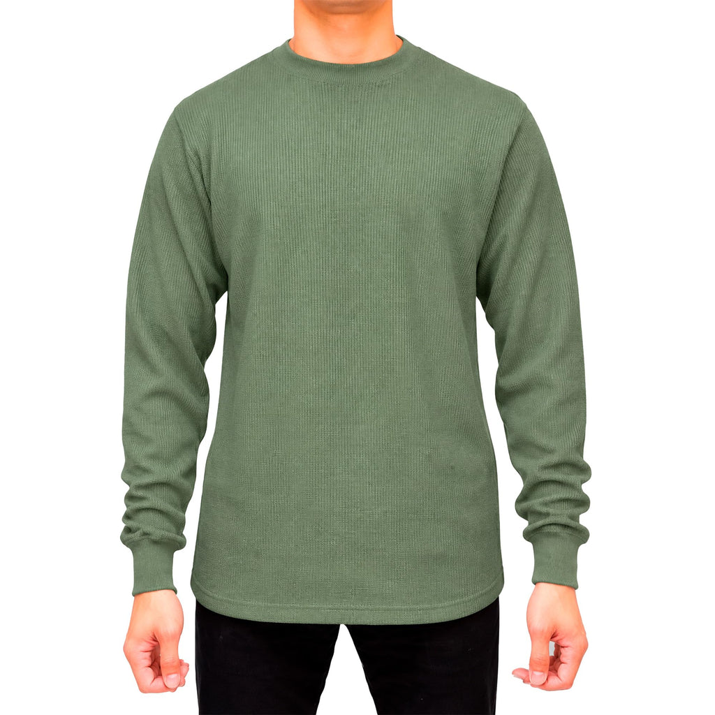 Access Men's Heavyweight Thermal Crew Neck Top