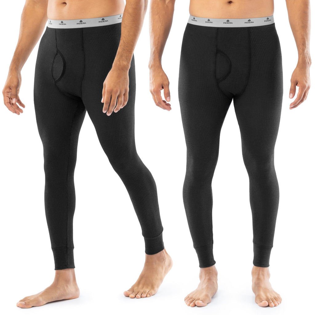 Indera Men's Traditional Waffle Thermal Long Johns Underwear
