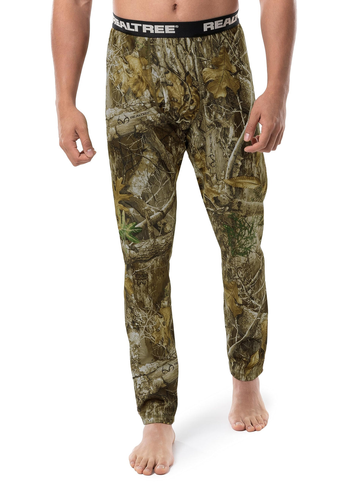 Realtree Men's Heavyweight Fleece Thermal Underwear Long Johns Bottom