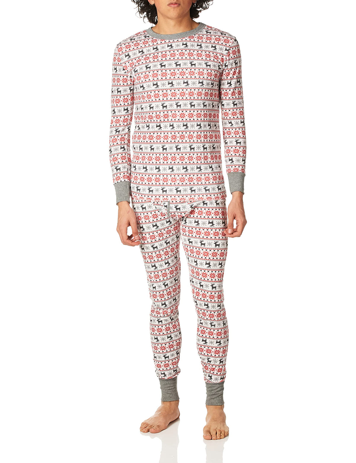 Fruit of the Loom Men's Recycled Waffle Thermal Underwear Set (Top and Bottom)