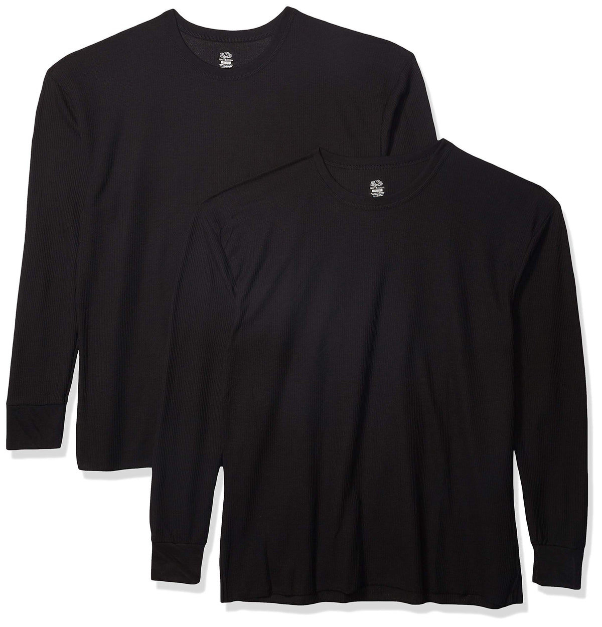 Fruit of the Loom Men's Classic Midweight Waffle Thermal Underwear Crew Top