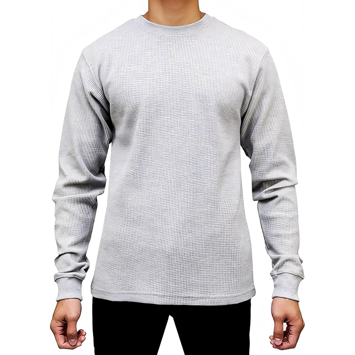Access Men's Heavyweight Thermal Crew Neck Top