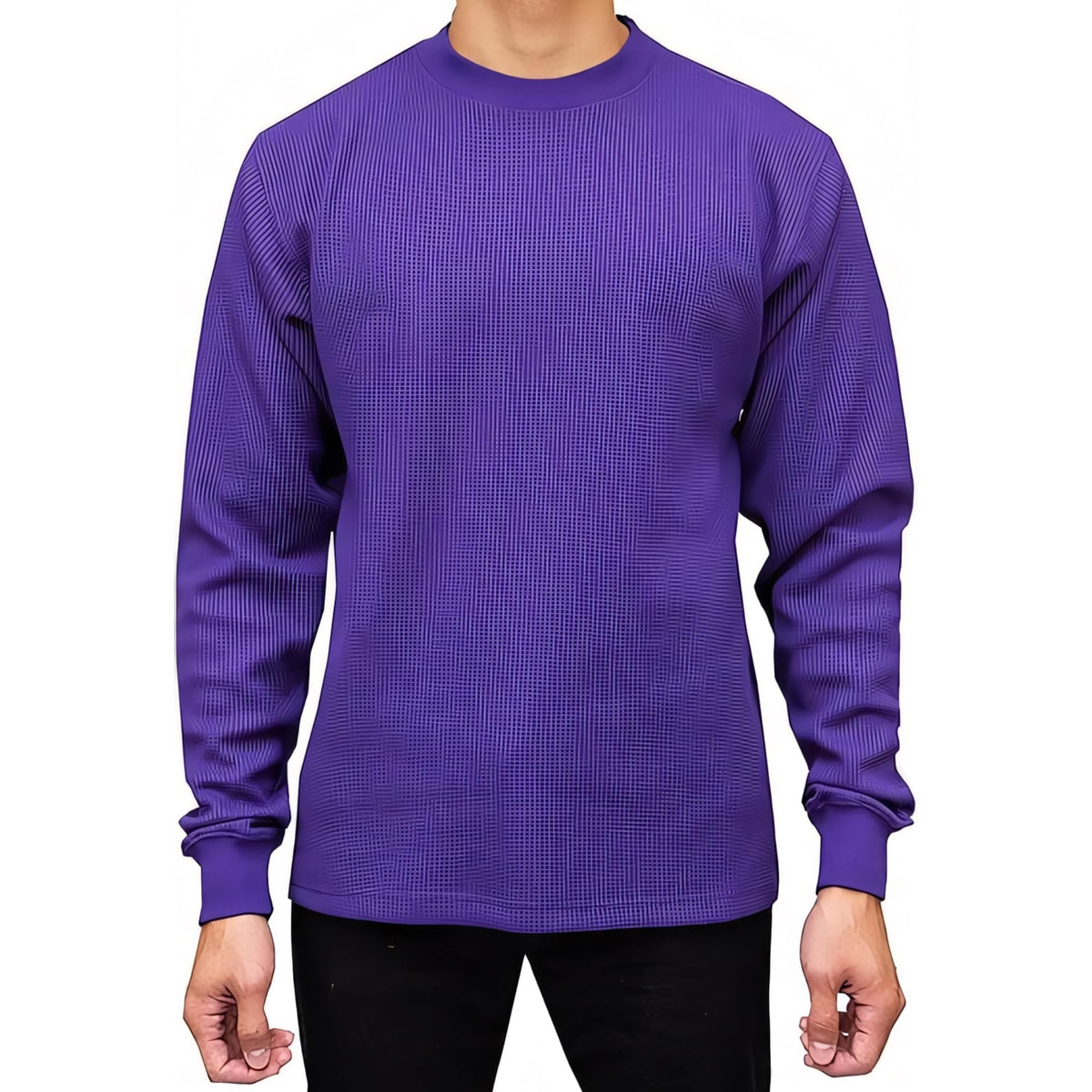 Access Men's Heavyweight Thermal Crew Neck Top