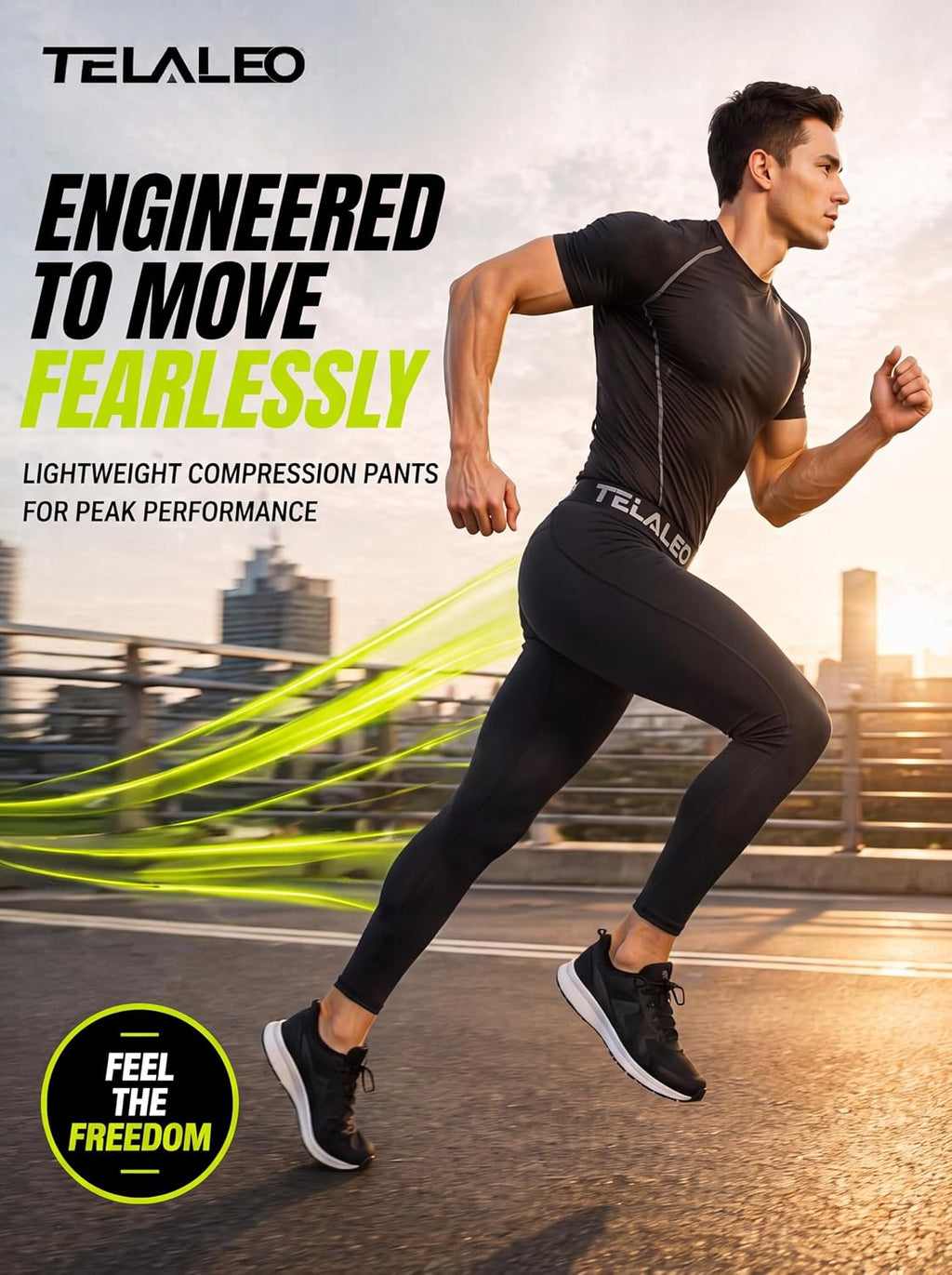 5 Pack Men's Compression Pants Performance Leggings Tights Baselayer