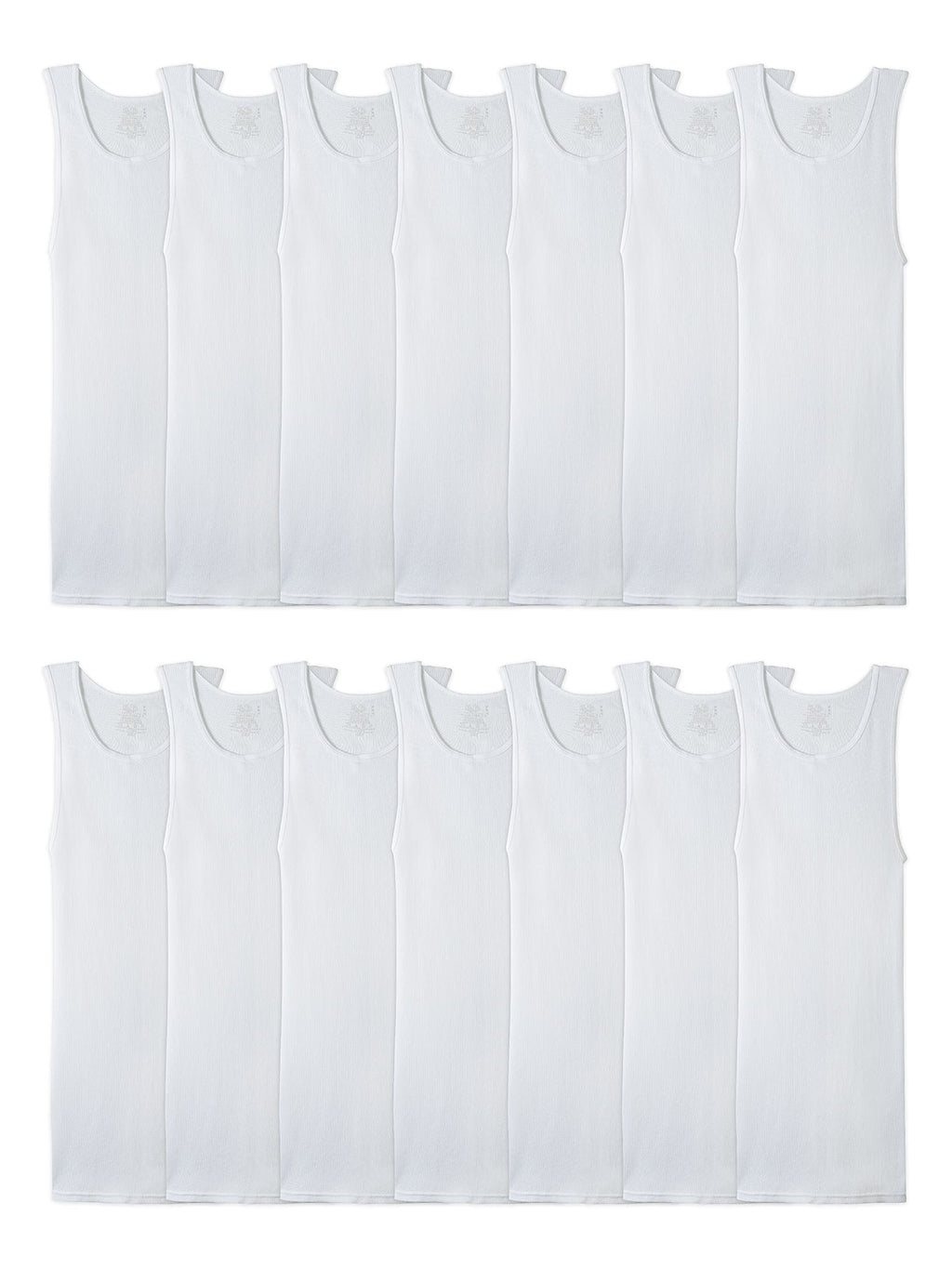 Fruit of the Loom Men's Sleeveless Tag Free Moisture Wicking Tank A-Shirt